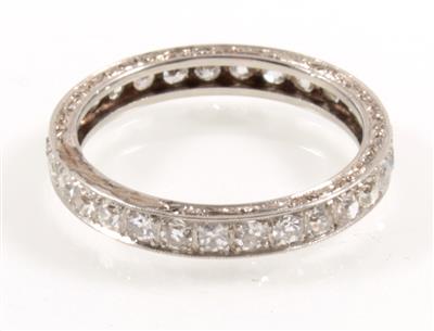 Diamantmemoryring zus. ca. 1,00 ct - Jewellery