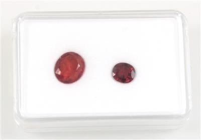 2 rote Spinelle zus. 5,66 ct - Jewellery