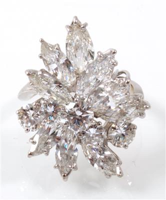 Brillant Diamant Ring ca. 7,50 ct - Gioielli