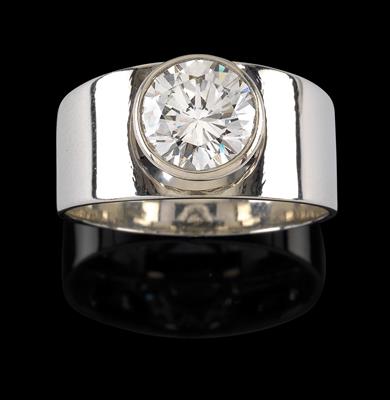 Brillantsolitärring ca. 2,50 ct - Gioielli