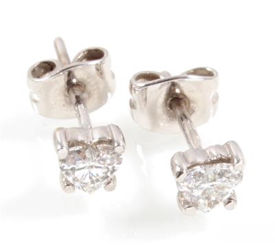 Diamantohrstecker zus. ca. 0,50 ct - Jewellery