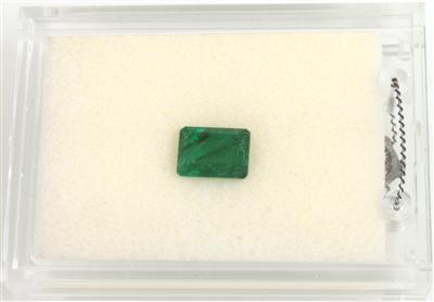 Loser Smaragd 5,12 ct - Diamanten und Farbsteine - HERBSTSPECIAL