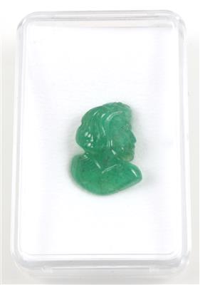 Loser Smaragd im Phantasieschliff 16 ct - Jewellery