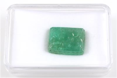 Loser Smaragd im Phantasieschliff 29,50 ct - Gioielli
