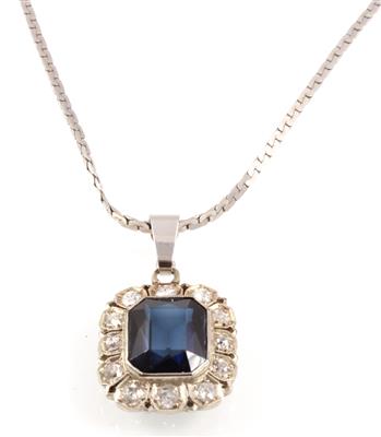 Diamantanhänger zus. ca. 0,75 ct - Jewellery
