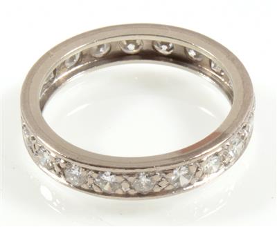 Brillantmemoryring zus. ca. 1,05 ct - Schmuck