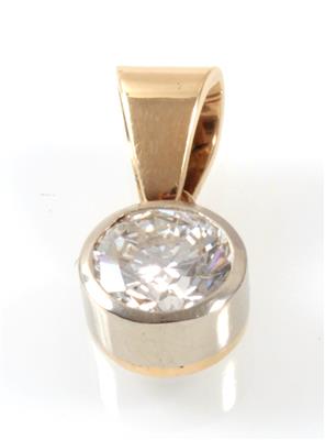 Diamantsolitäranhänger ca. 0,60 ct - Gioielli
