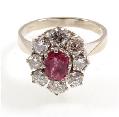 Brillant Rubin Ring - Jewellery