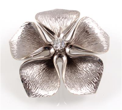 Brillantbrosche ca. 0,15 ct - Klenoty