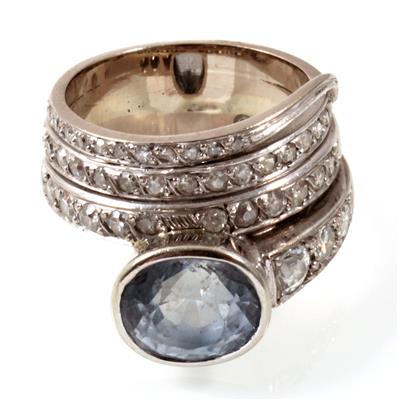 Diamant Saphirring - Jewellery