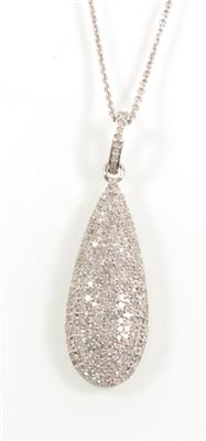 Diamantanhänger zus. 2,01 ct - Jewellery