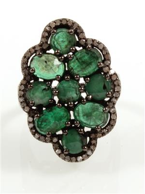 Smaragdring 6,14 ct - Jewellery