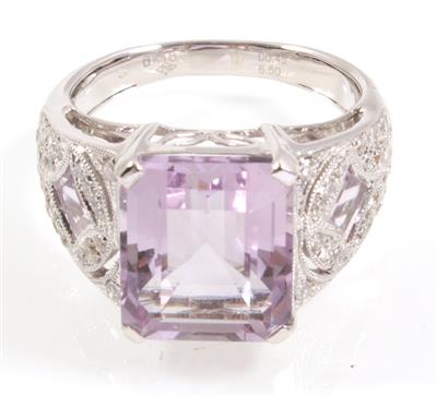 Brillant Amethystring - Schmuck