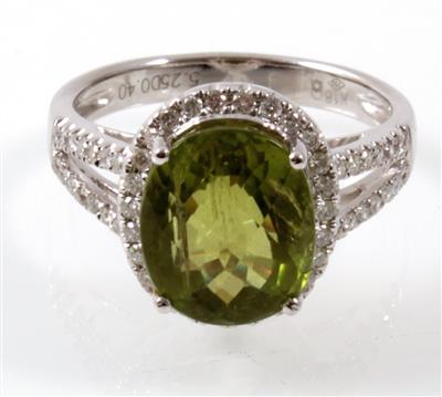 Brillant Peridotring - Klenoty