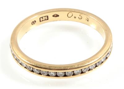 Brillantmemoryring zus. 0,58 ct - Jewellery