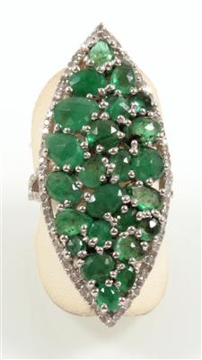 Smaragdring 8,12 ct - Jewellery