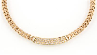 Brillantcollier ca. 0,75 ct - Jewellery