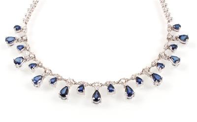 Brillant Saphircollier - Jewellery