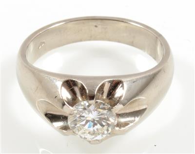 Brillantsolitärring ca. 0,80 ct - Schmuck