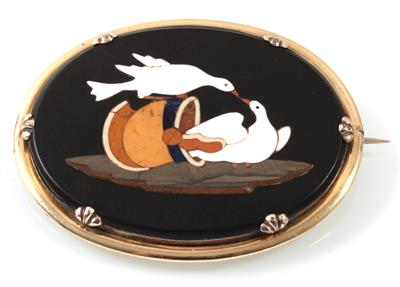 Pietra Dura Brosche - Klenoty