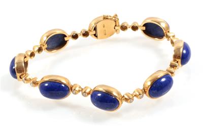 Lapislazuli Brillantarmkette - Jewellery