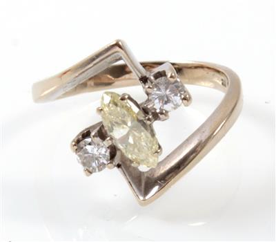 Diamantring zus. ca. 0,80 ct - Klenoty