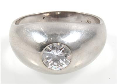 Brillant Solitärring ca. 0,75 ct - Schmuck