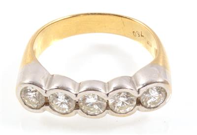 Brillantring zus. ca. 1 ct - Schmuck