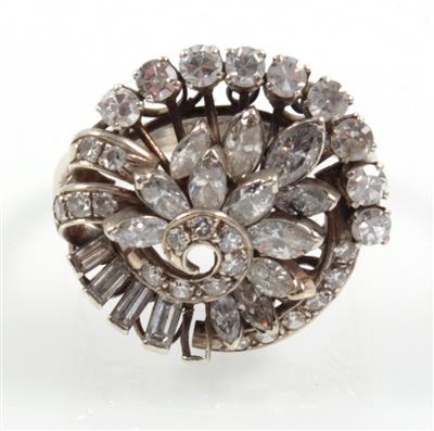 Diamantring zus. ca. 1,70 ct - Jewellery