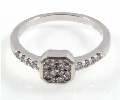 Brillantring zus. ca. 0,25 ct - Schmuck