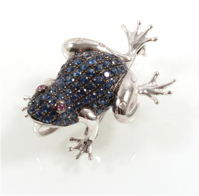 Saphiranhänger Frosch - Jewellery