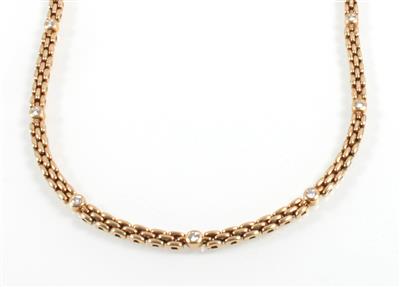 Brillantcollier ca. 0,50 ct - Schmuck