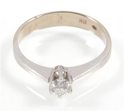 Brillantsolitärring ca. 0,20 ct - Schmuck