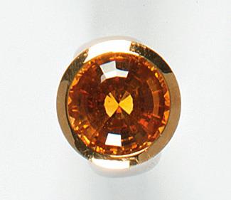 Citrinring ca. 15 ct - Klenoty