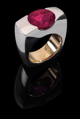 Seitner Rubellitring ca. 7,50 ct - Jewellery