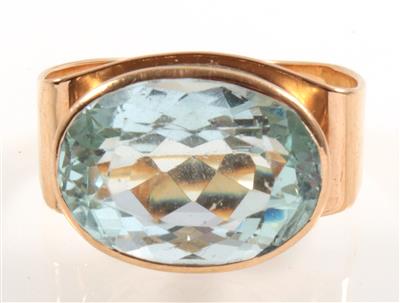Aquamarinring - Jewellery