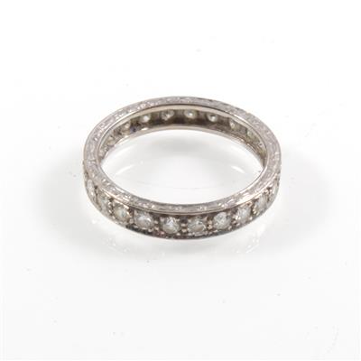 Brillantmemoryring zus. ca. 0,80 ct - Jewellery