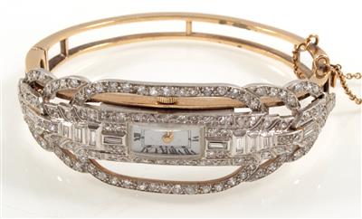 Diamant Damenarmbanduhr ca. 3 ct - Schmuck