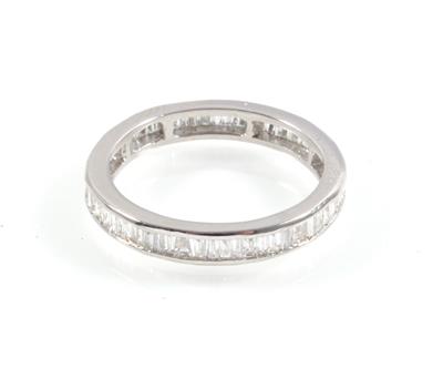 Diamantmemoryring zus. 0,92 ct - Schmuck