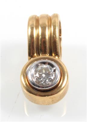 Brillantsoliäranhänger ca. 0,18 ct - Gioielli