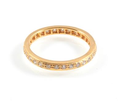 Brillant Memoryring zus. 0,47 ct - Schmuck