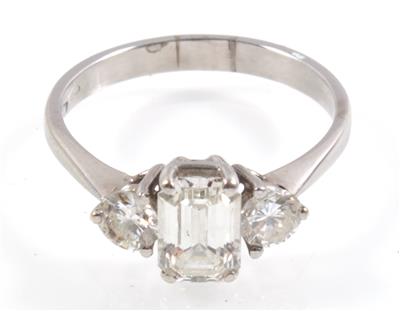 Diamantring zus. ca. 1,40 ct - Schmuck