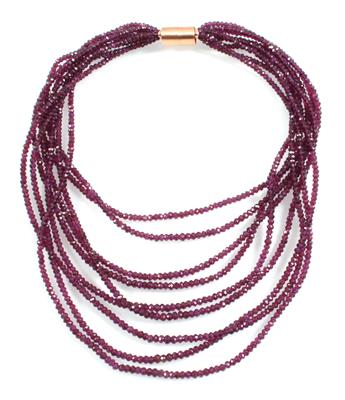 Granatcollier - Jewellery