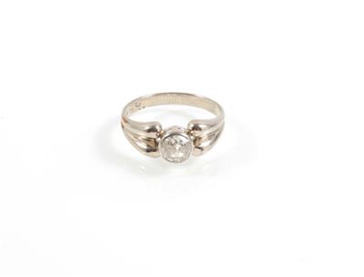 Altschliff Diamantsolitärring ca. 0,50 ct - Jewellery