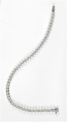 Diamantarmband zus ca. 6 ct - Klenoty