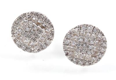 Diamantohrstecker zus. 0,95 ct - Jewellery