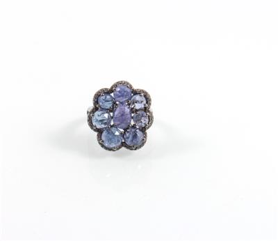 Diamant Tansanitring - Jewellery