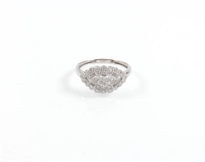 Diamantring zus. 0,60 ct - Klenoty