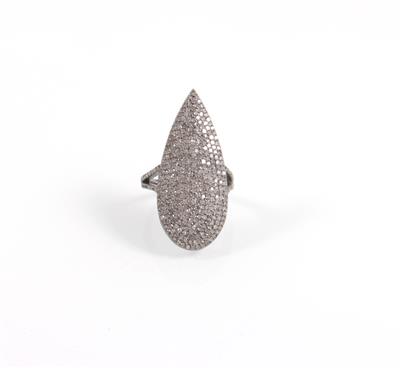 Diamantring zus. 2,16 ct - Gioielli