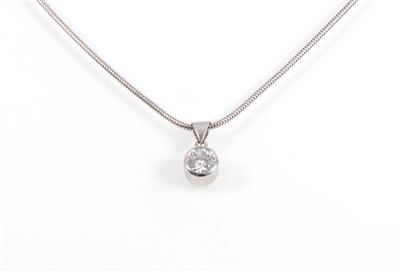 Brillant Solitäranhänger ca. 0,55 ct - Schmuck